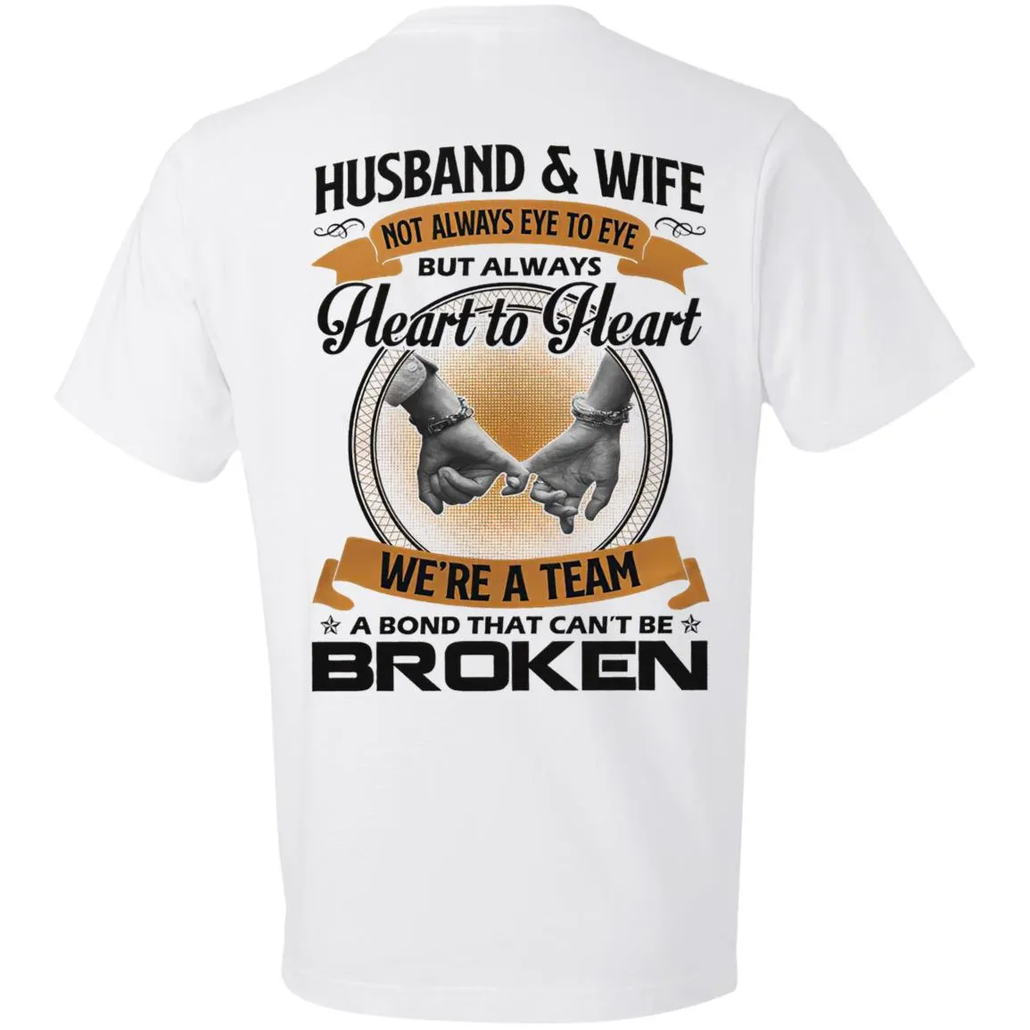 Husband And Wife Always Heart To Heart Classic T-Shirt