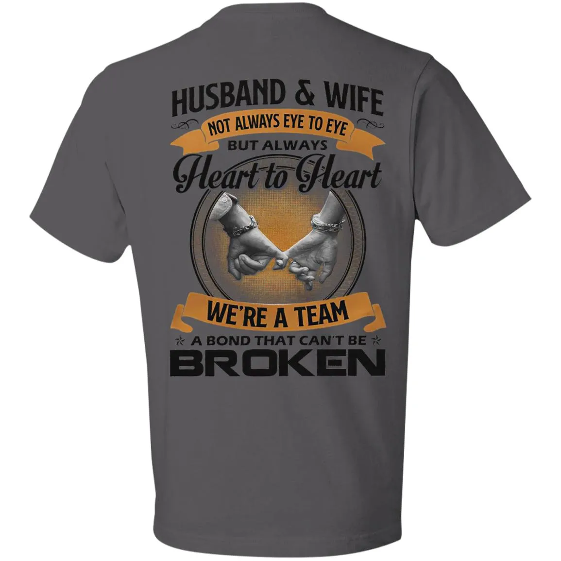 Husband And Wife Always Heart To Heart Classic T-Shirt