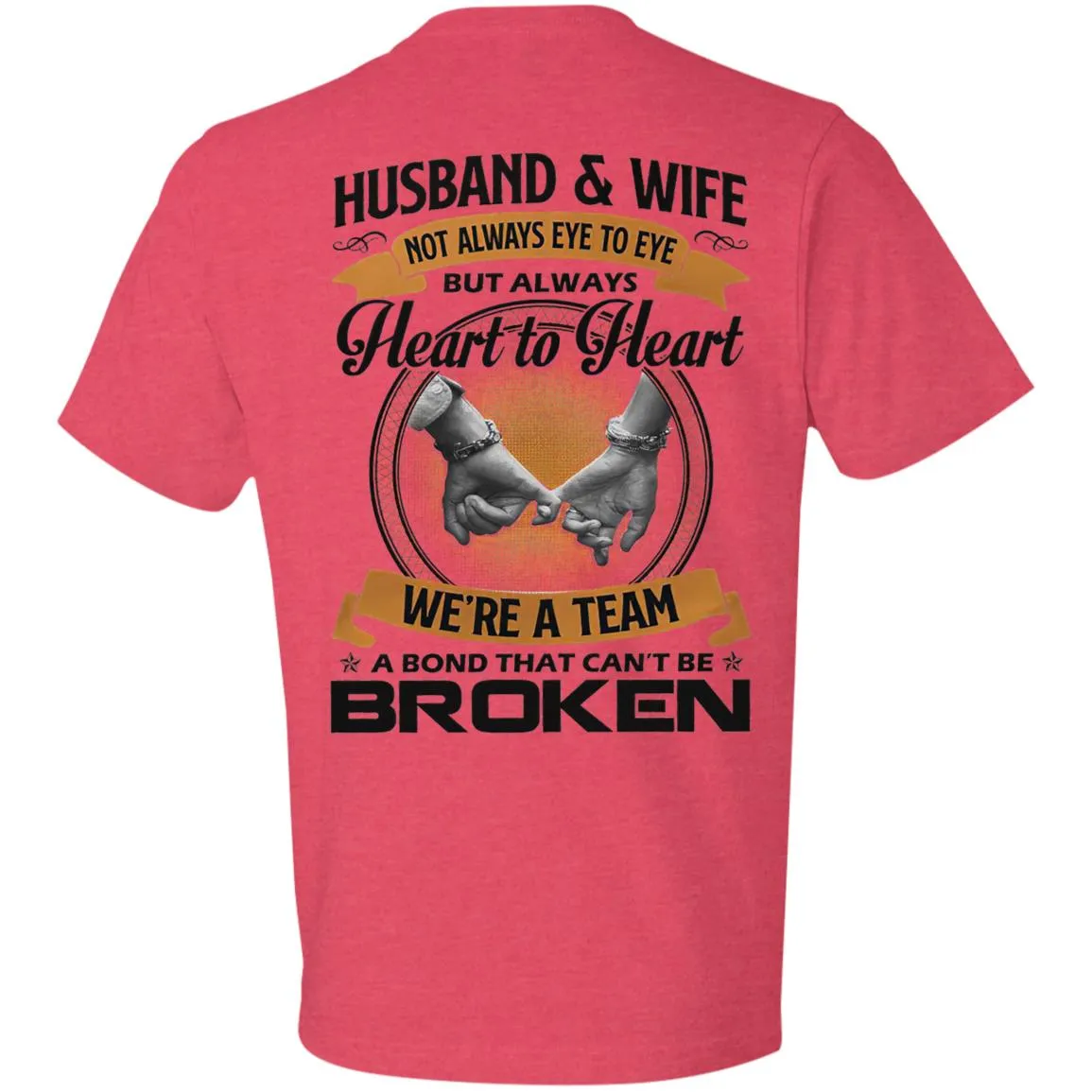 Husband And Wife Always Heart To Heart Classic T-Shirt