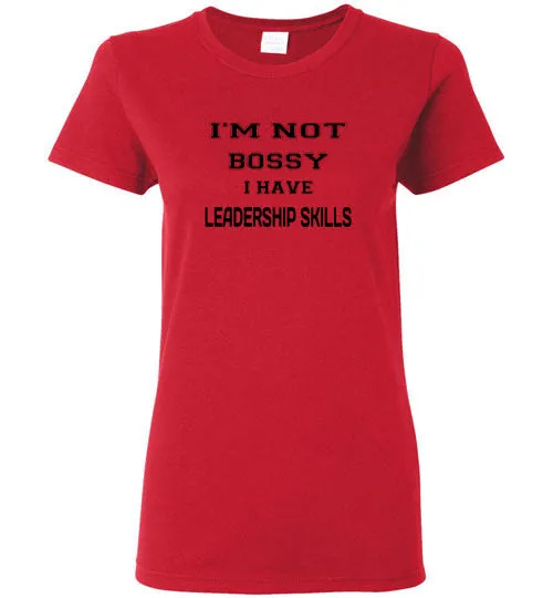 I'M NOT BOSSY