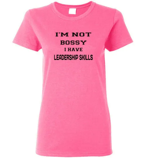 I'M NOT BOSSY
