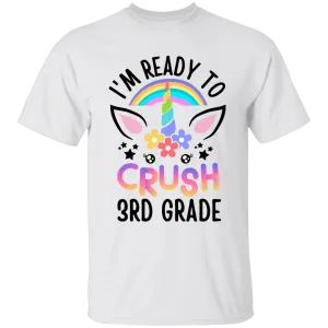 I'm Ready to Crush 3rd Grade Cotton T-Shirt