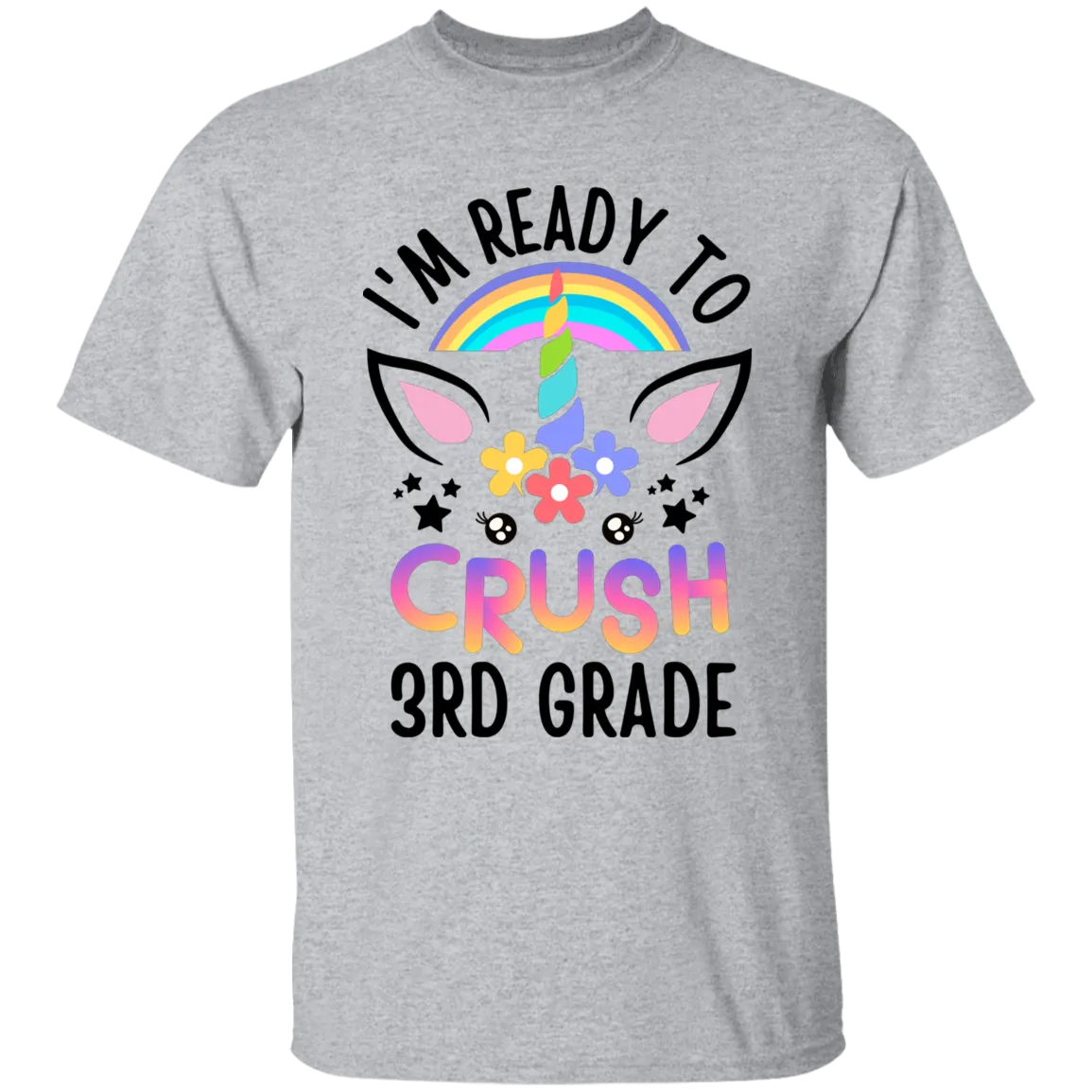 I'm Ready to Crush 3rd Grade Cotton T-Shirt