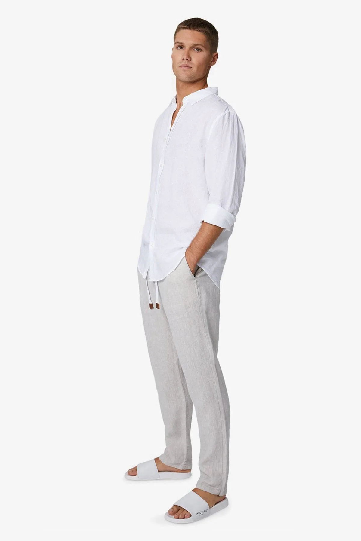Industrie | The Tennyson L/S Linen Shirt