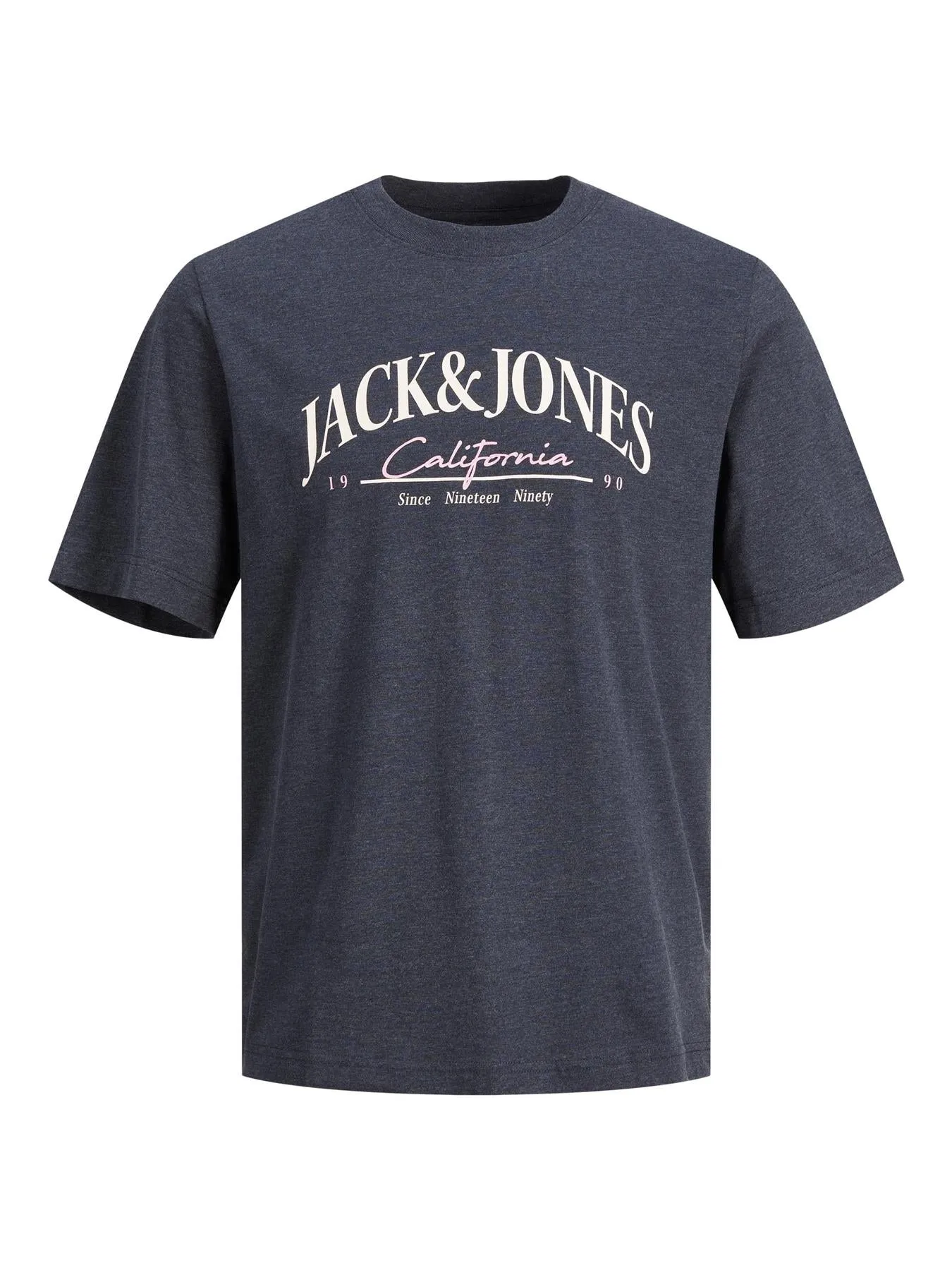Jack & Jones (12240552) Men's Plus Size JORPALMA Branding T-Shirt in 2 Colours 1XL to 6XL