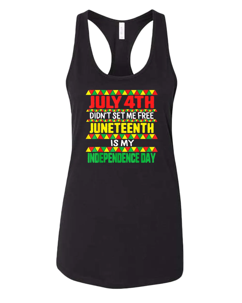 July 4th didn't set me free tank top juneteenth tank top