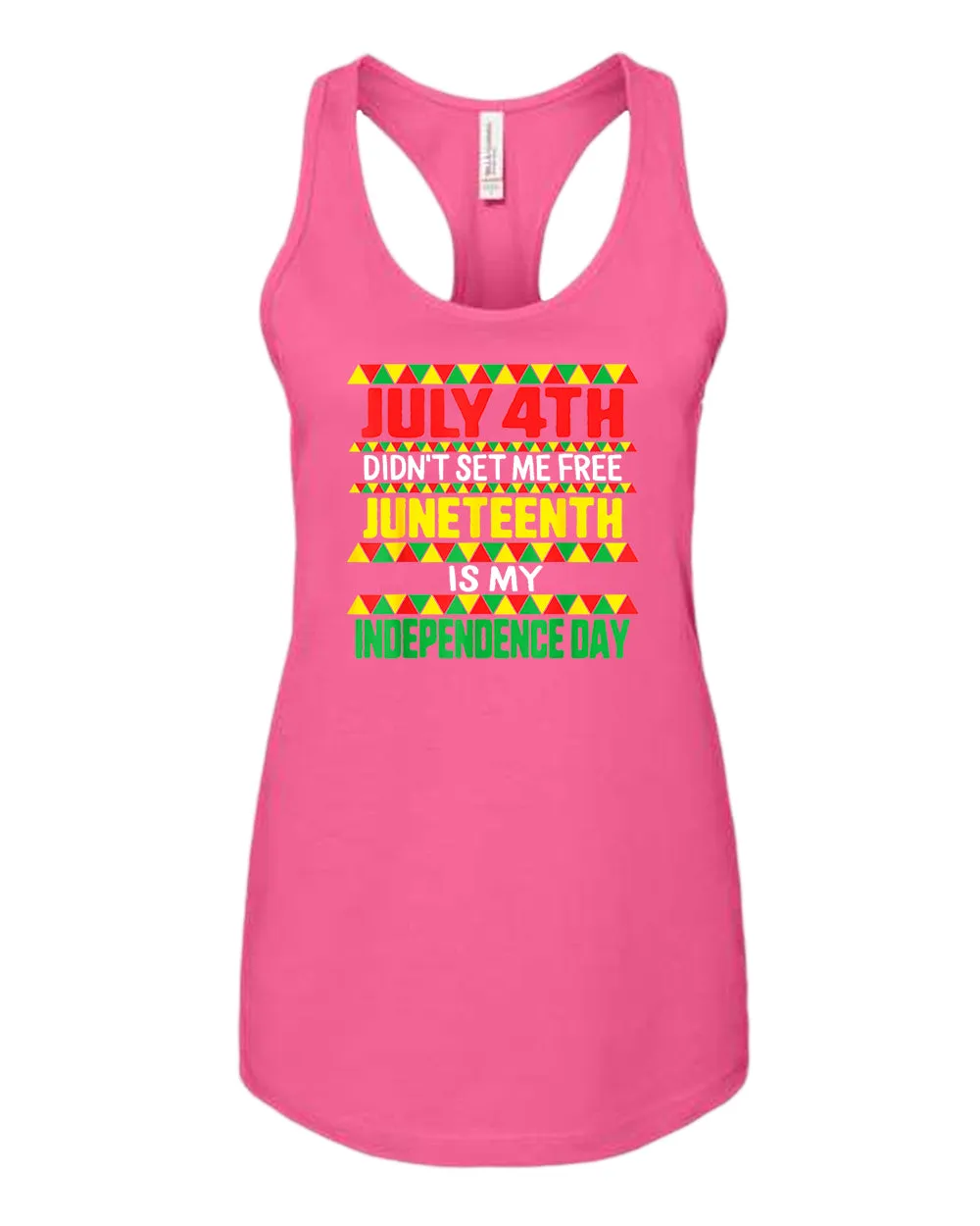 July 4th didn't set me free tank top juneteenth tank top