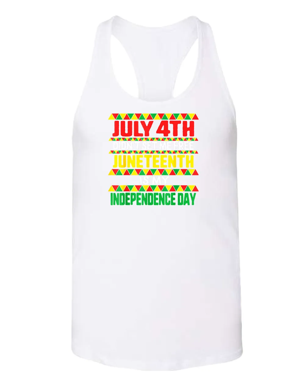 July 4th didn't set me free tank top juneteenth tank top
