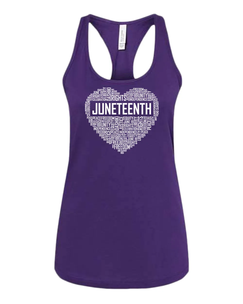 Juneteenth freedom, right unity tank top