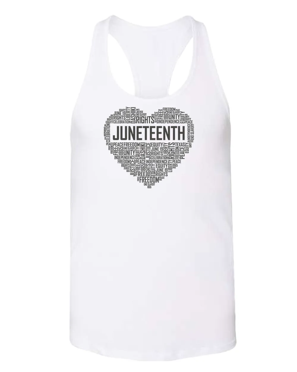 Juneteenth freedom, right unity tank top
