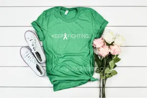 Keep Fighting Cancer Shirt | Unisex Triblend