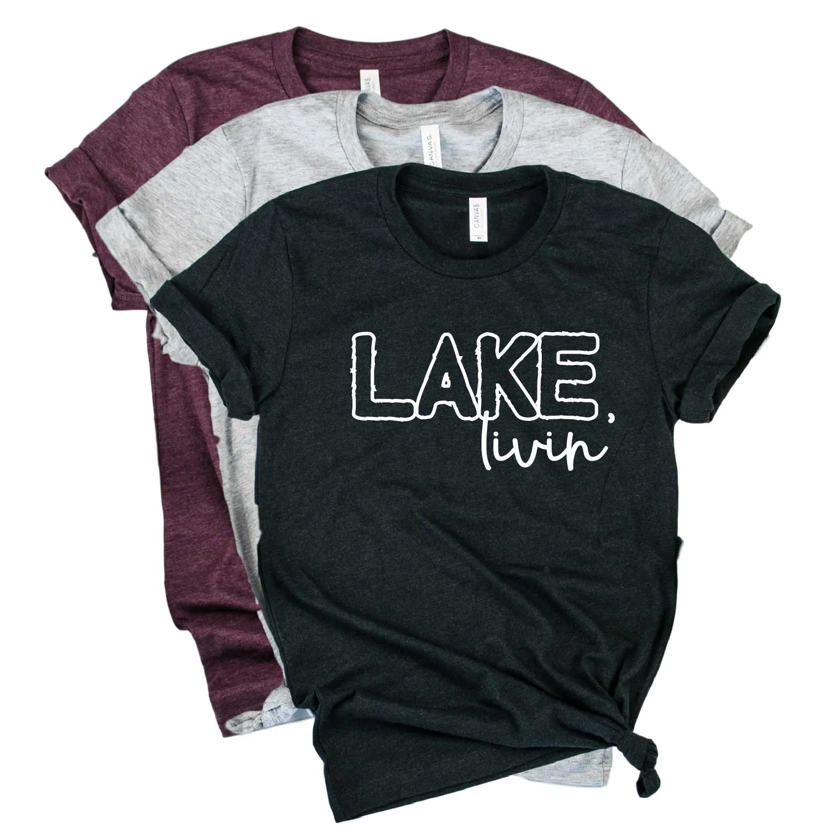 Lake Livin Shirt | Lake Shirt | Vacation Shirt | Unisex Crew