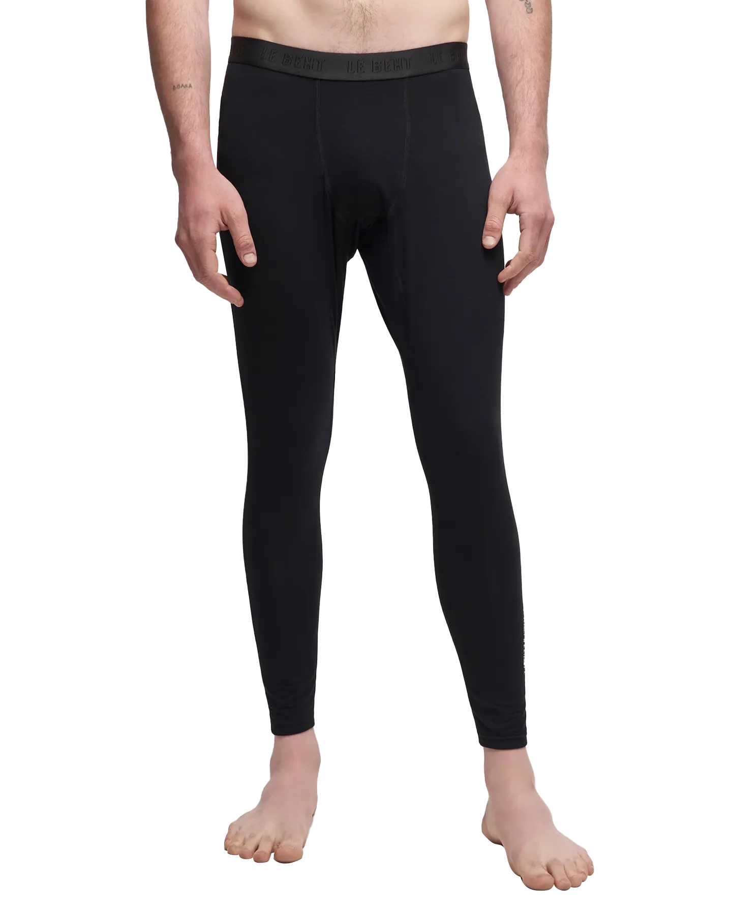 Le Bent Men's Core Midweight Bottom - Black