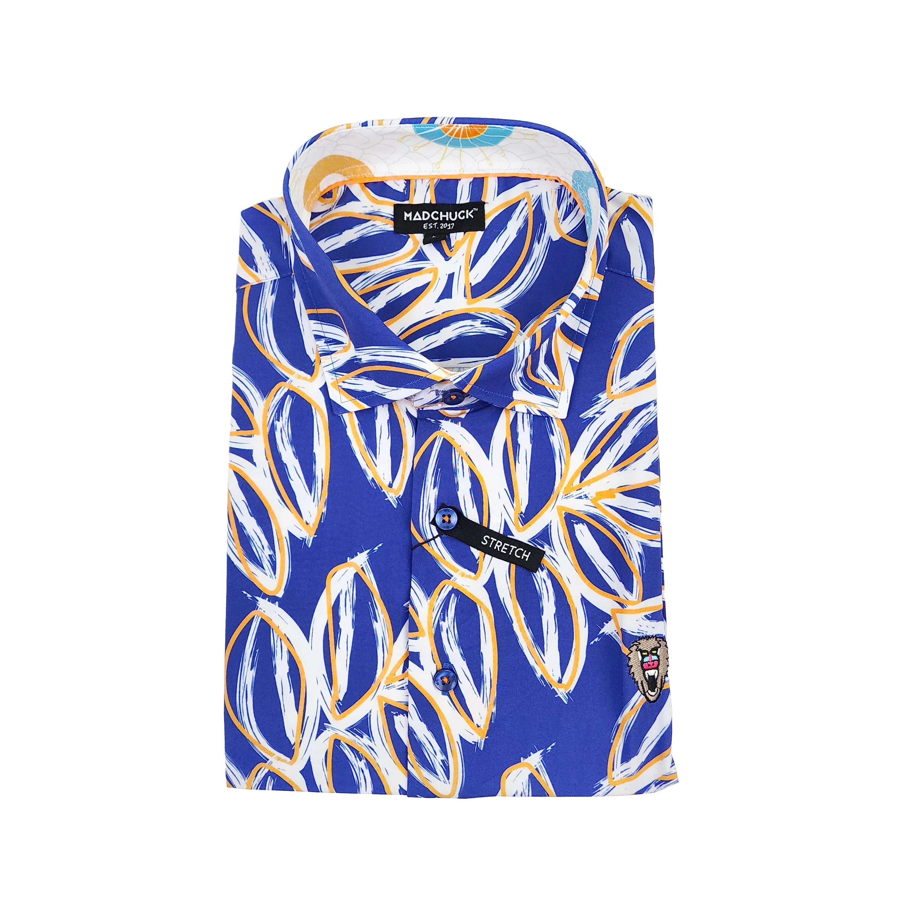 LEAFS PRINT WOVEN