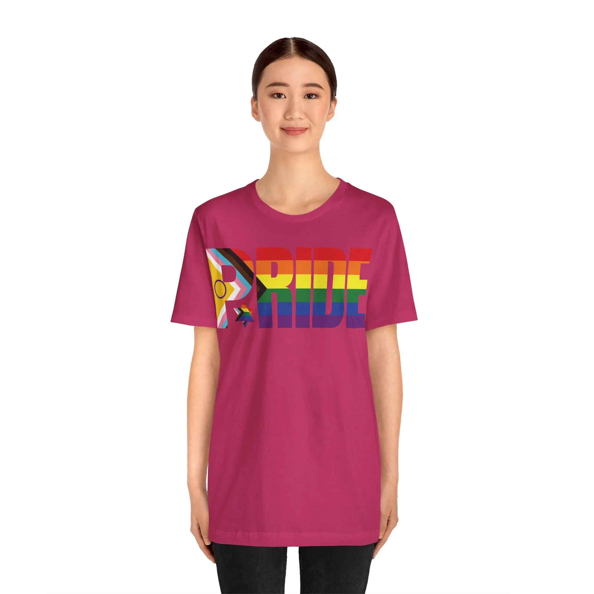 LGBTQIA PRIDE Jersey Short Sleeve Tee