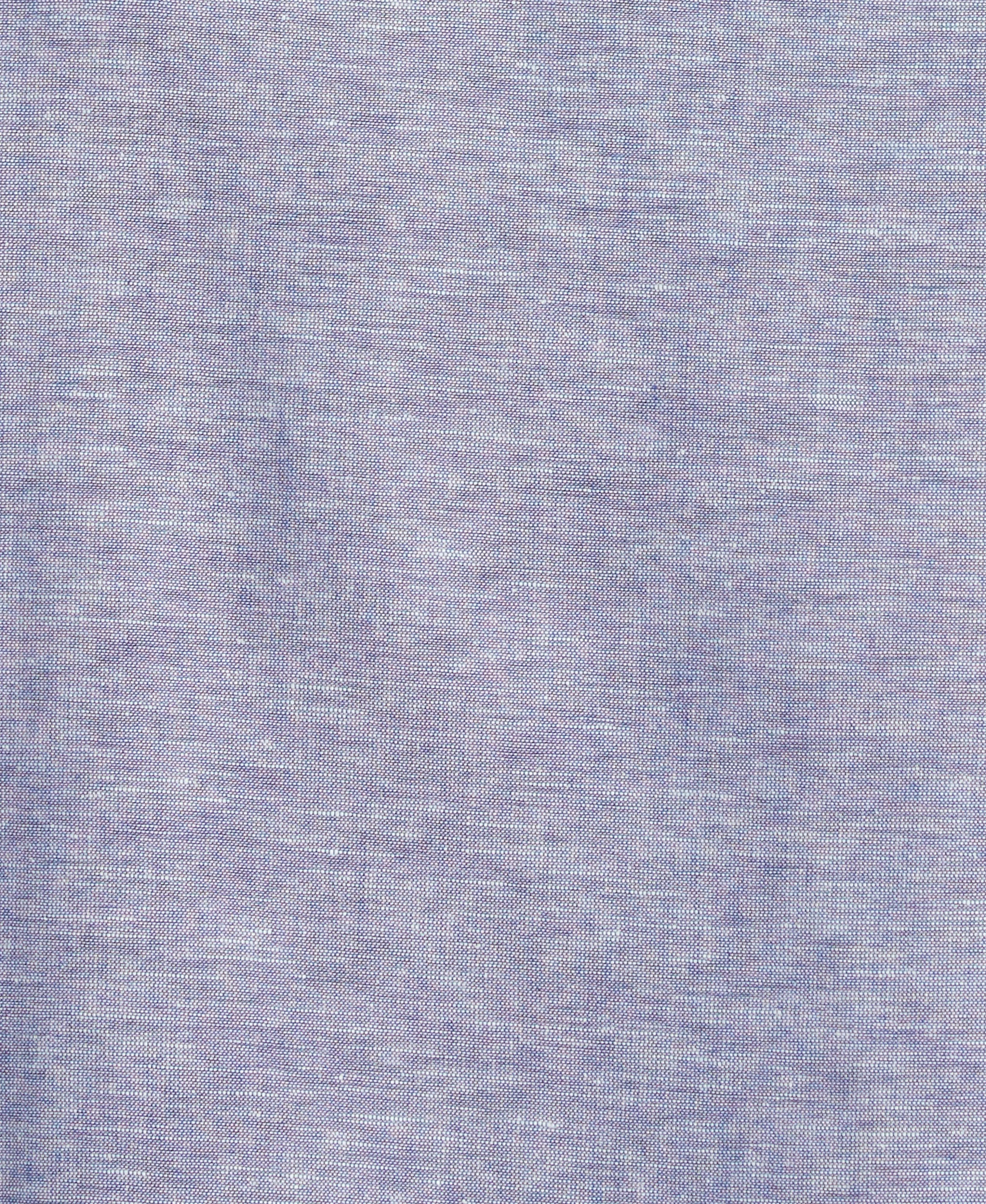 Linen Blend Textured Panel Shirt