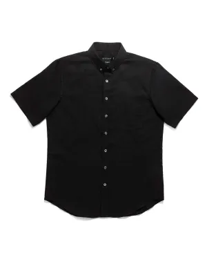 Linen S/S Shirt Black