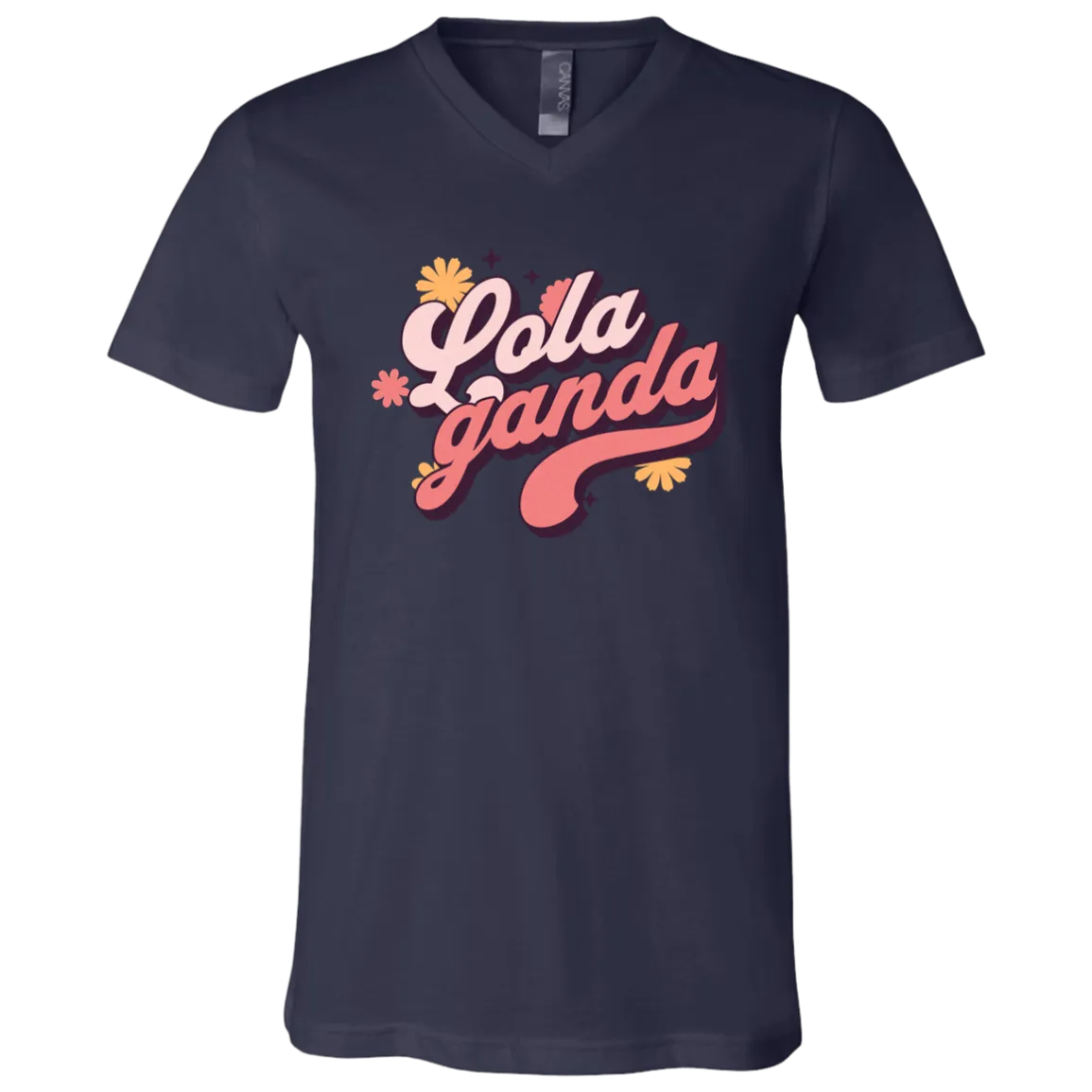 Lola Ganda Unisex Jersey V-Neck T-Shirt