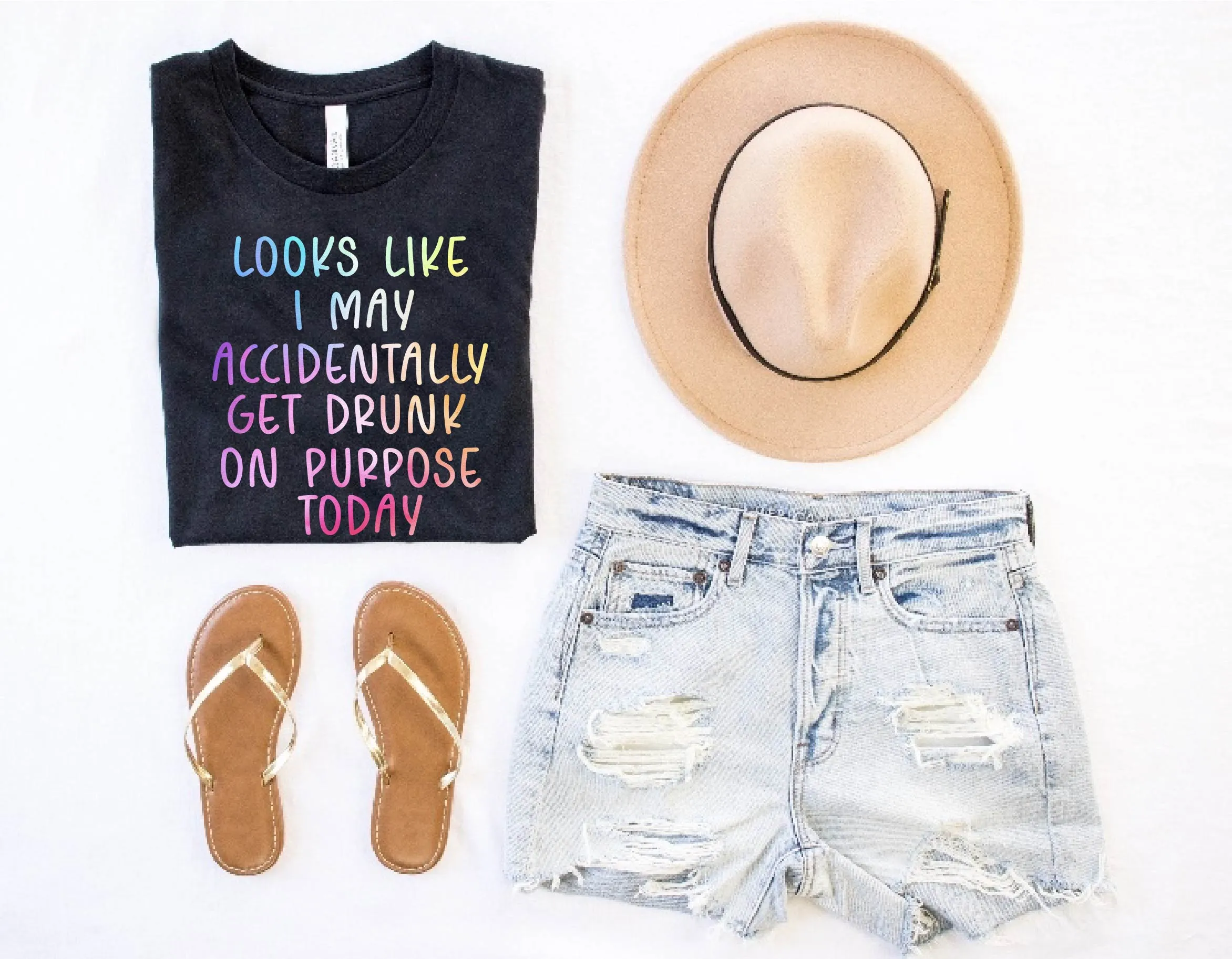 Looks Like I May Accidentally Rainbow Shirt | Unisex Shirt