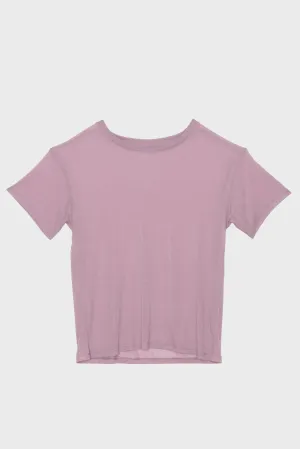 Loose Tee Shirt in Still Purple