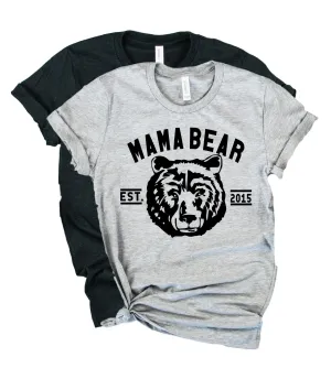 Mama Bear Custom Shirt | Unisex Crew