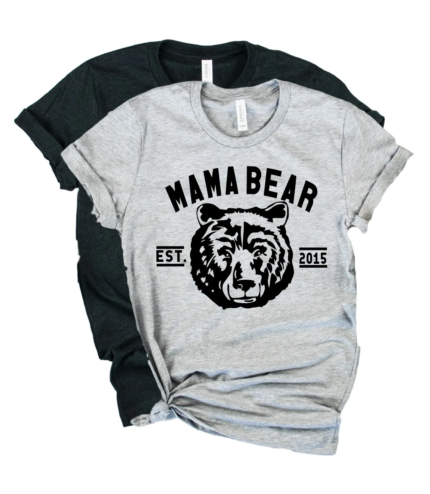 Mama Bear Custom Shirt | Unisex Crew