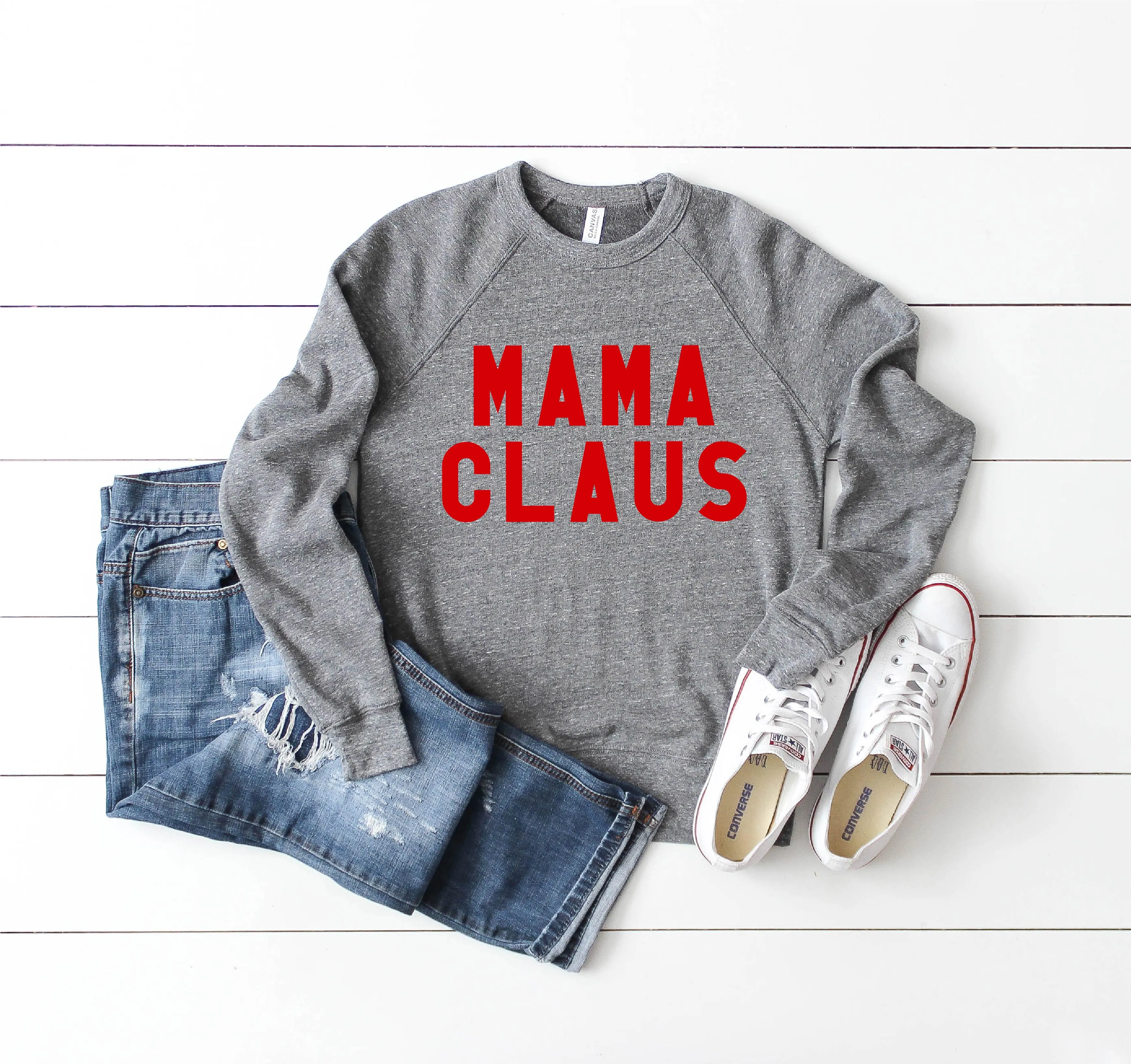 Mama Claus Sweatshirt | Unisex Christmas Sweatshirt