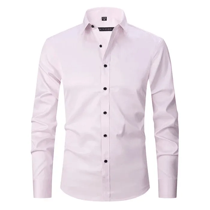 Marcello™ | Muscle Fit Elastic Anti-Wrinkle Shirt