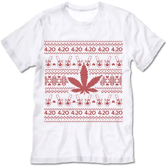 Marijuana Christmas T Shirt