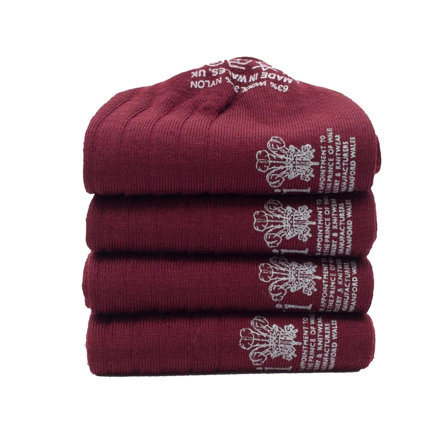 Men's 4-Pair Tenby Merino Wool Socks