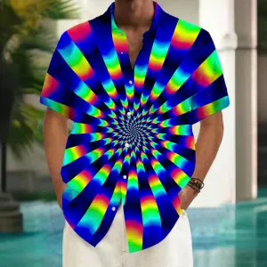 Men's Abstract Short Sleeve Shirts