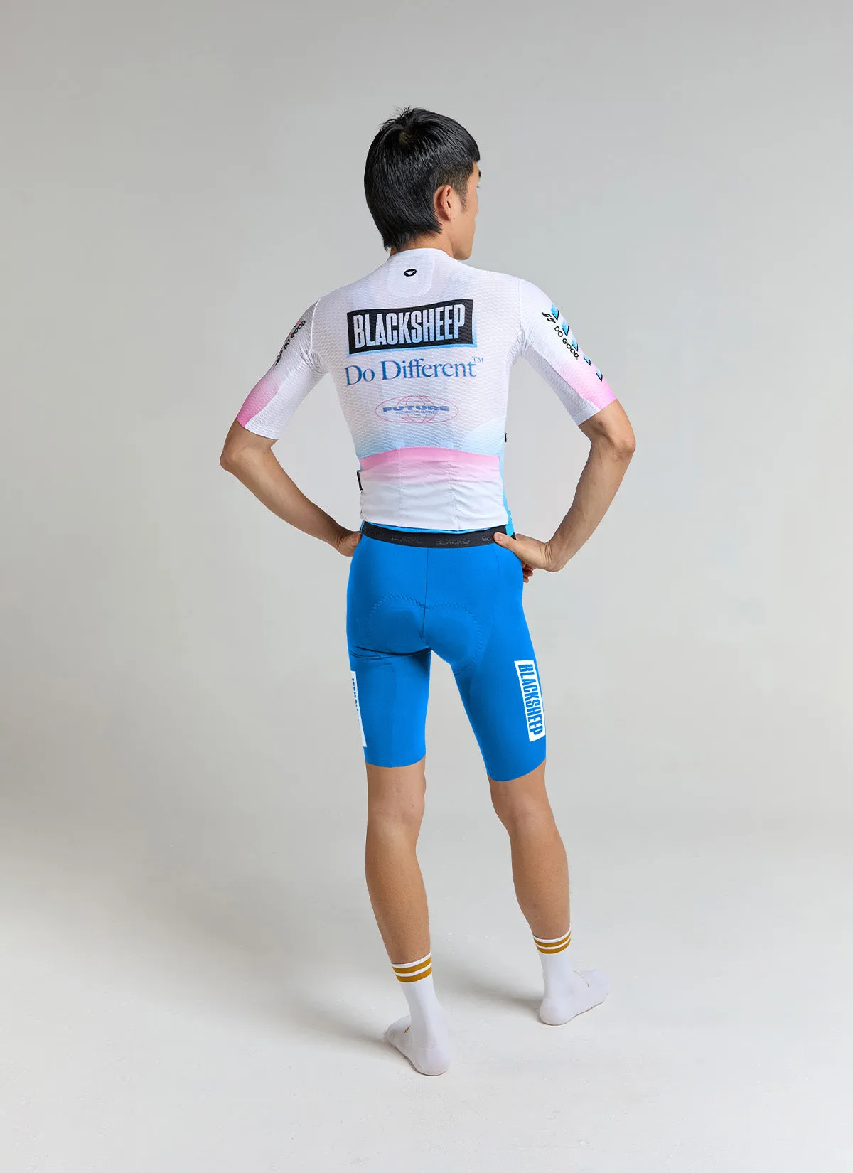 Men's Aero SS Jersey - Future Candy Blue