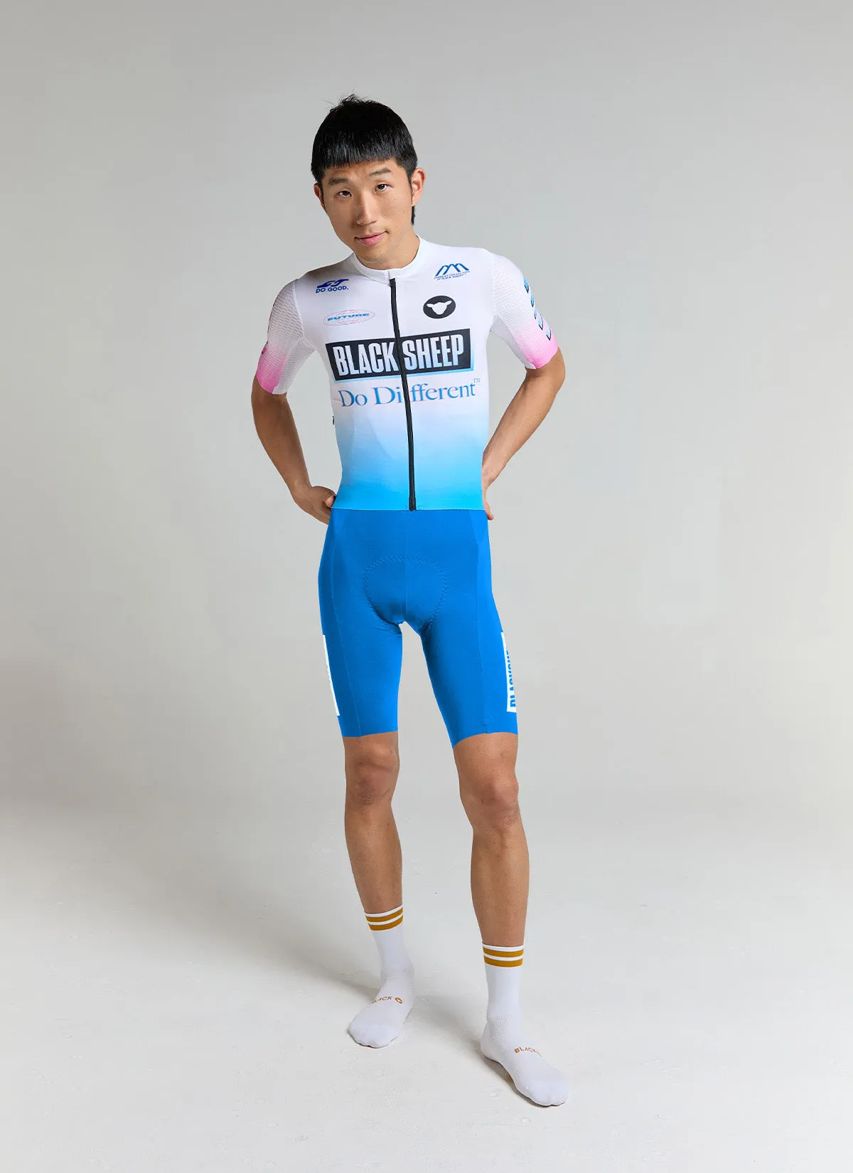 Men's Aero SS Jersey - Future Candy Blue