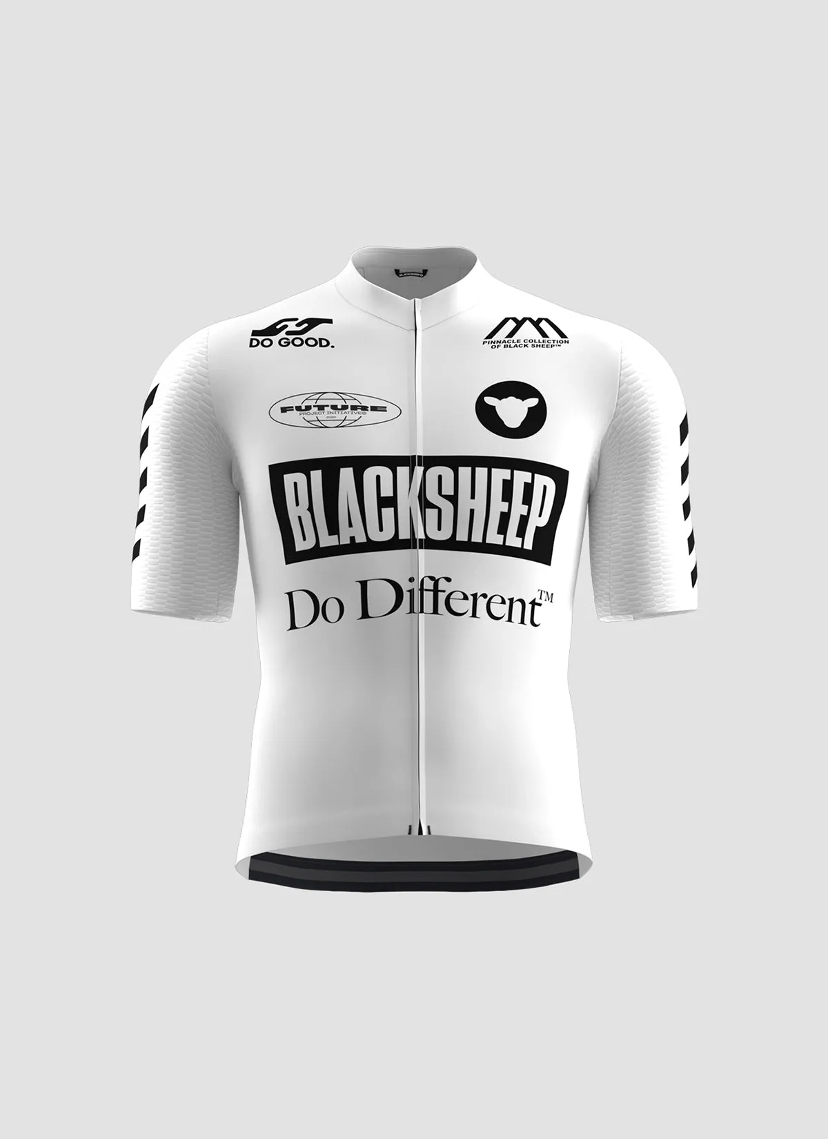 Men's Aero SS Jersey - Future Mono White
