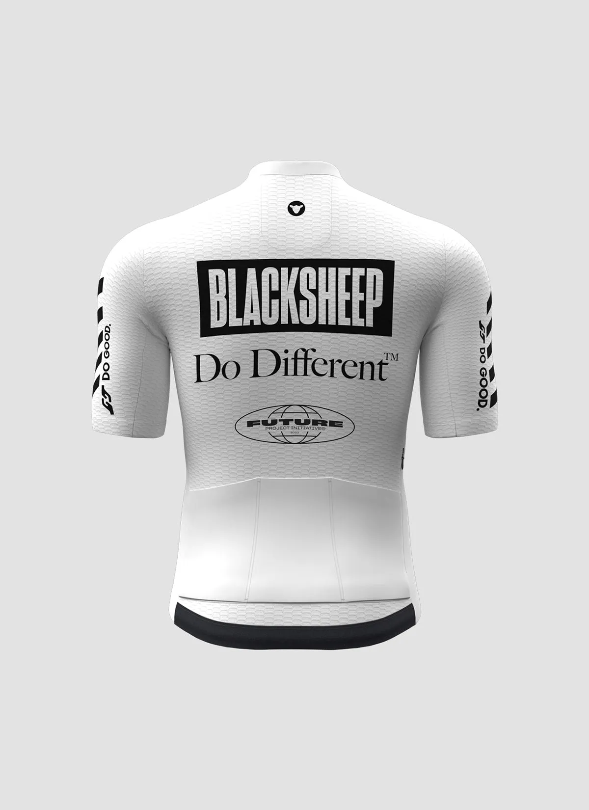 Men's Aero SS Jersey - Future Mono White