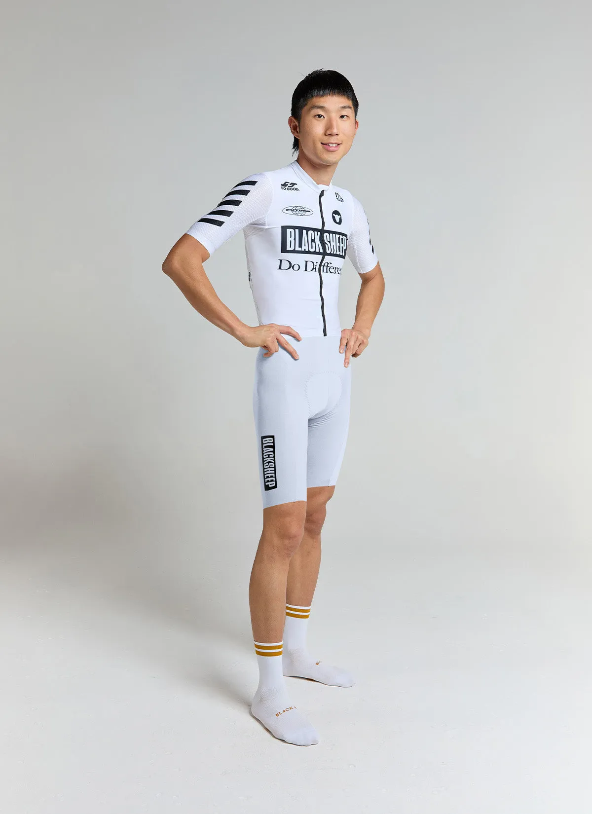 Men's Aero SS Jersey - Future Mono White