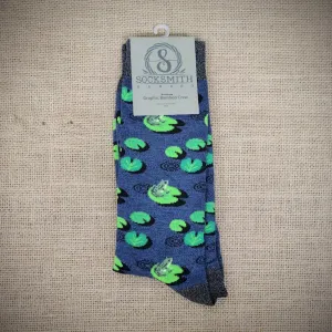 Men's Lily Pads Bamboo Socks