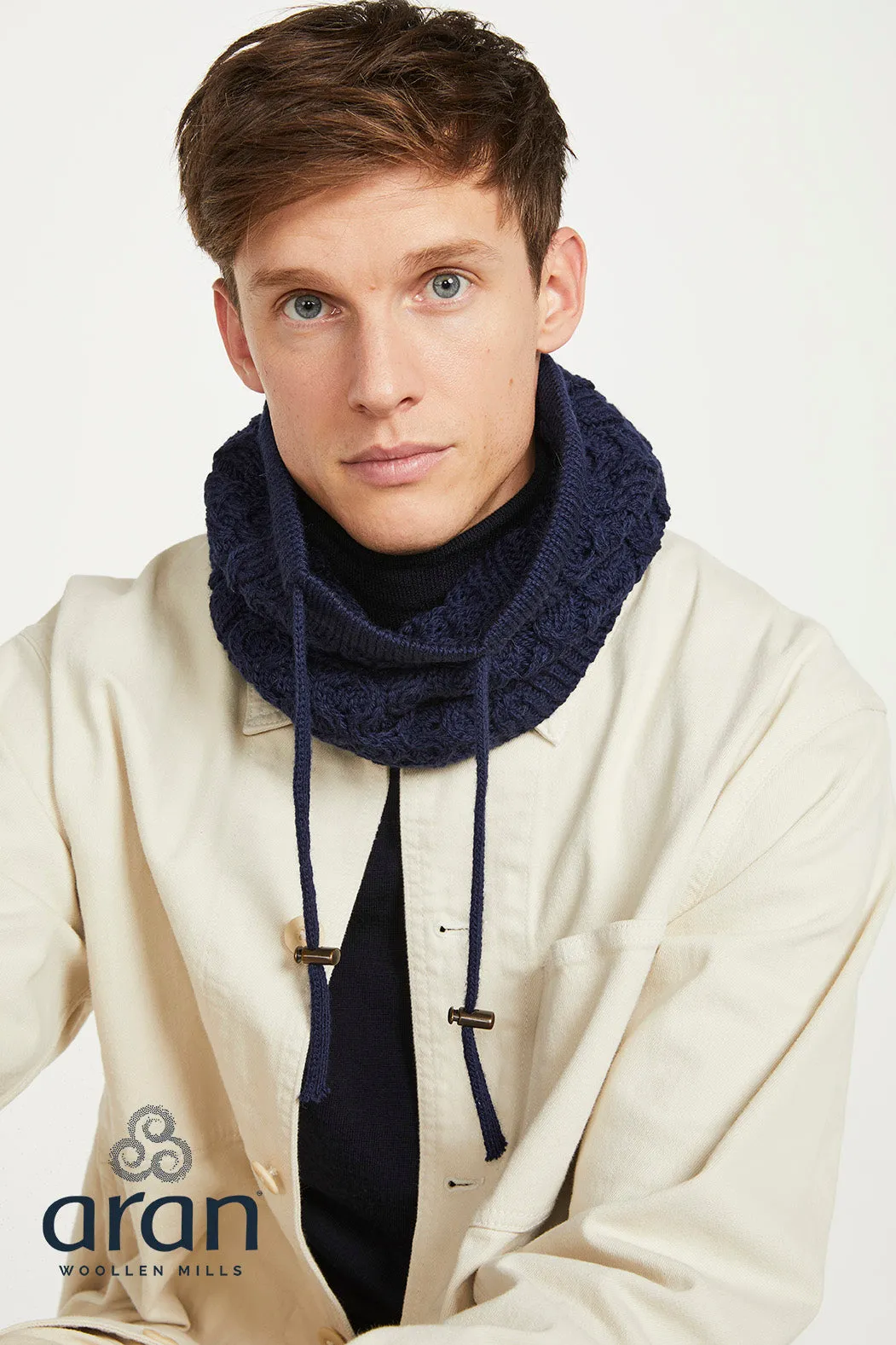 Men's Merino Wool Neckwarmer by Aran Mills - 4 Colours