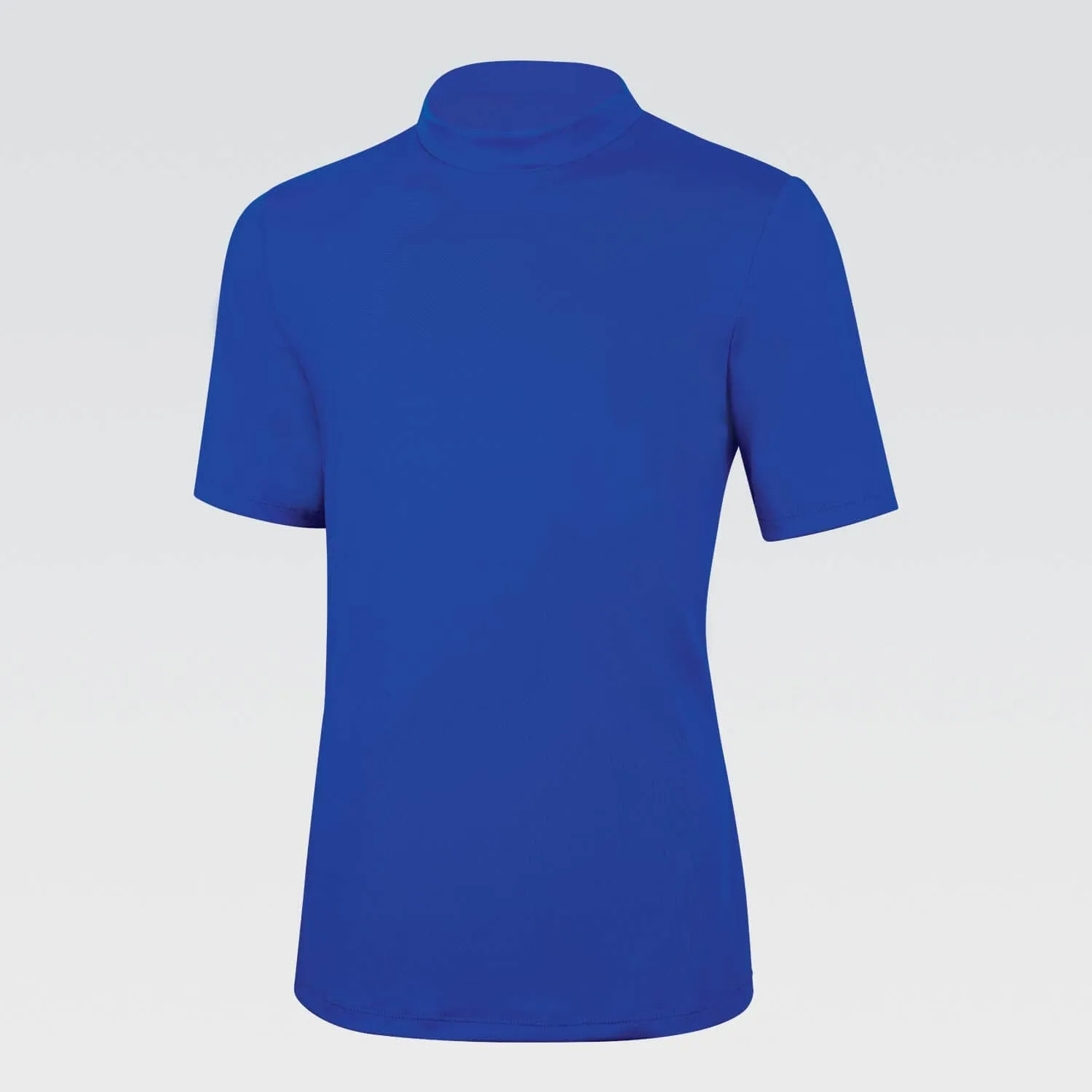 Men's Mock Neck Short Sleeve Rash Guard