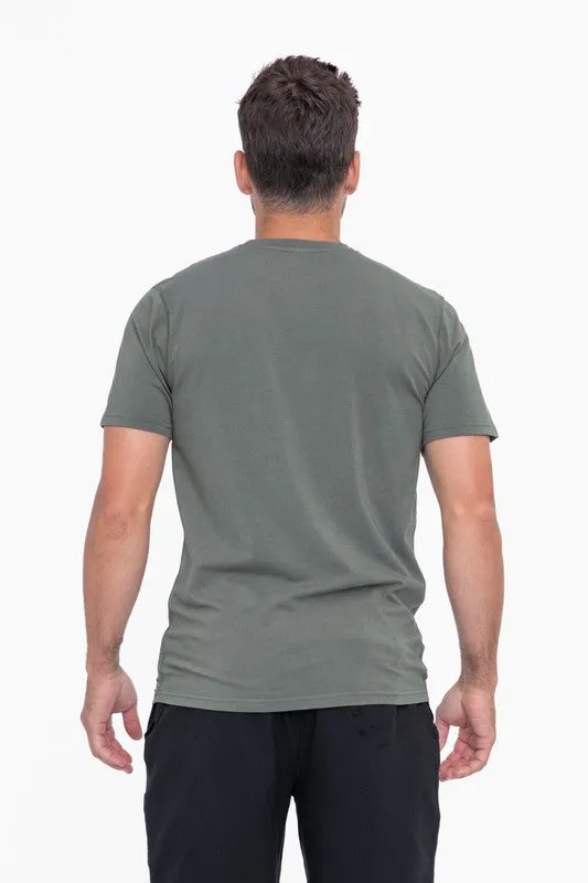 Men's Pima Cotton Blend Short Sleeve Tee