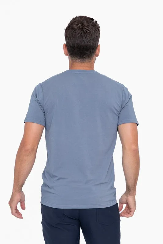 Men's Pima Cotton Blend Short Sleeve Tee