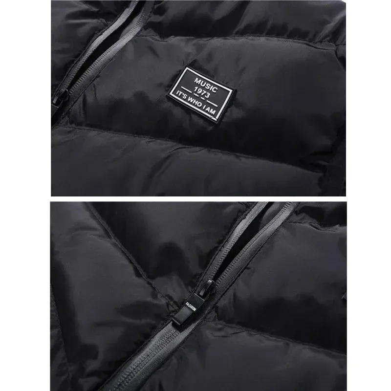 Men’s Plus Size Cotton Thicken Winter Vest – 7XL 8XL Warm Sleeveless Jacket for Men