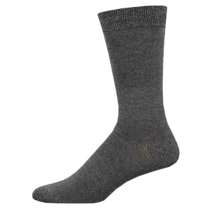 Mens Solid Charcoal
