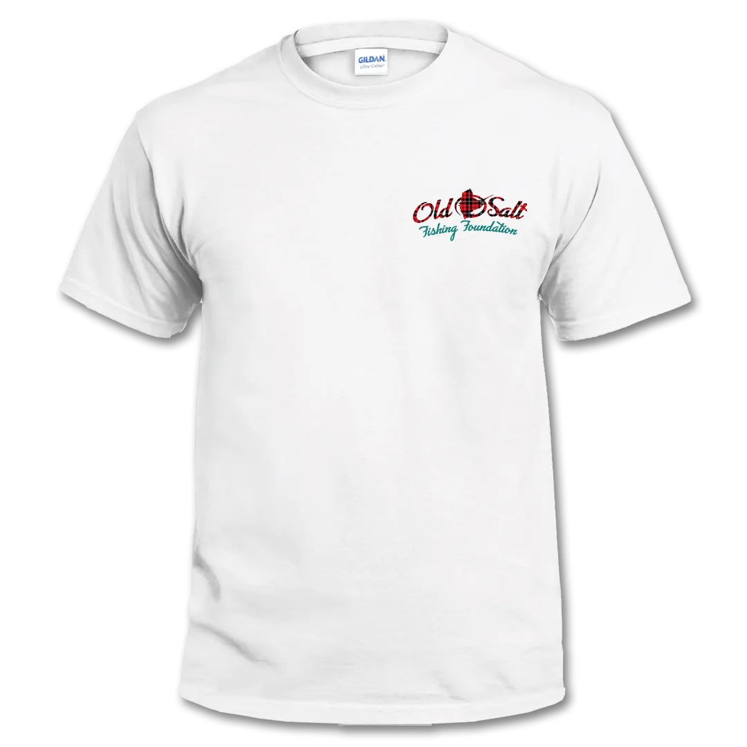 Merry Fishmas Santa - Unisex Short Sleeve Cotton Blend Tee