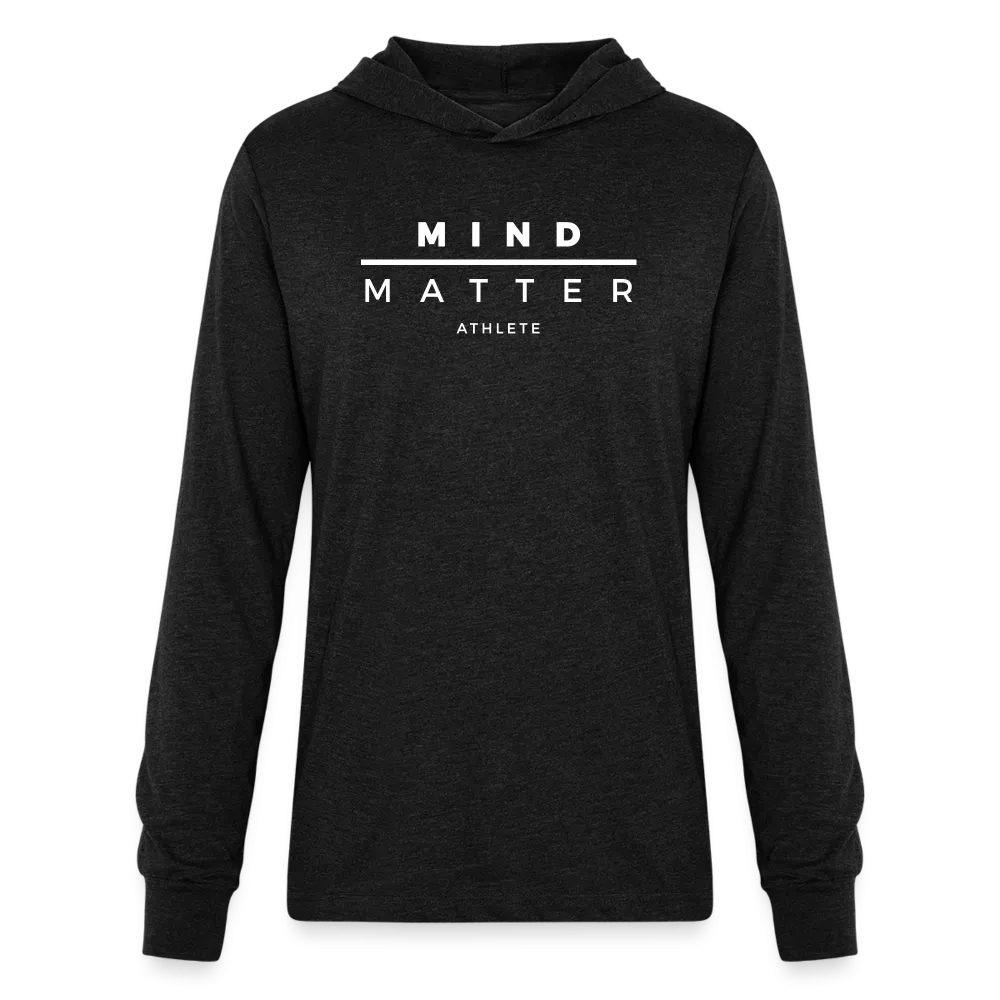 MM Athlete White- Unisex Long Sleeve Hoodie Shirt
