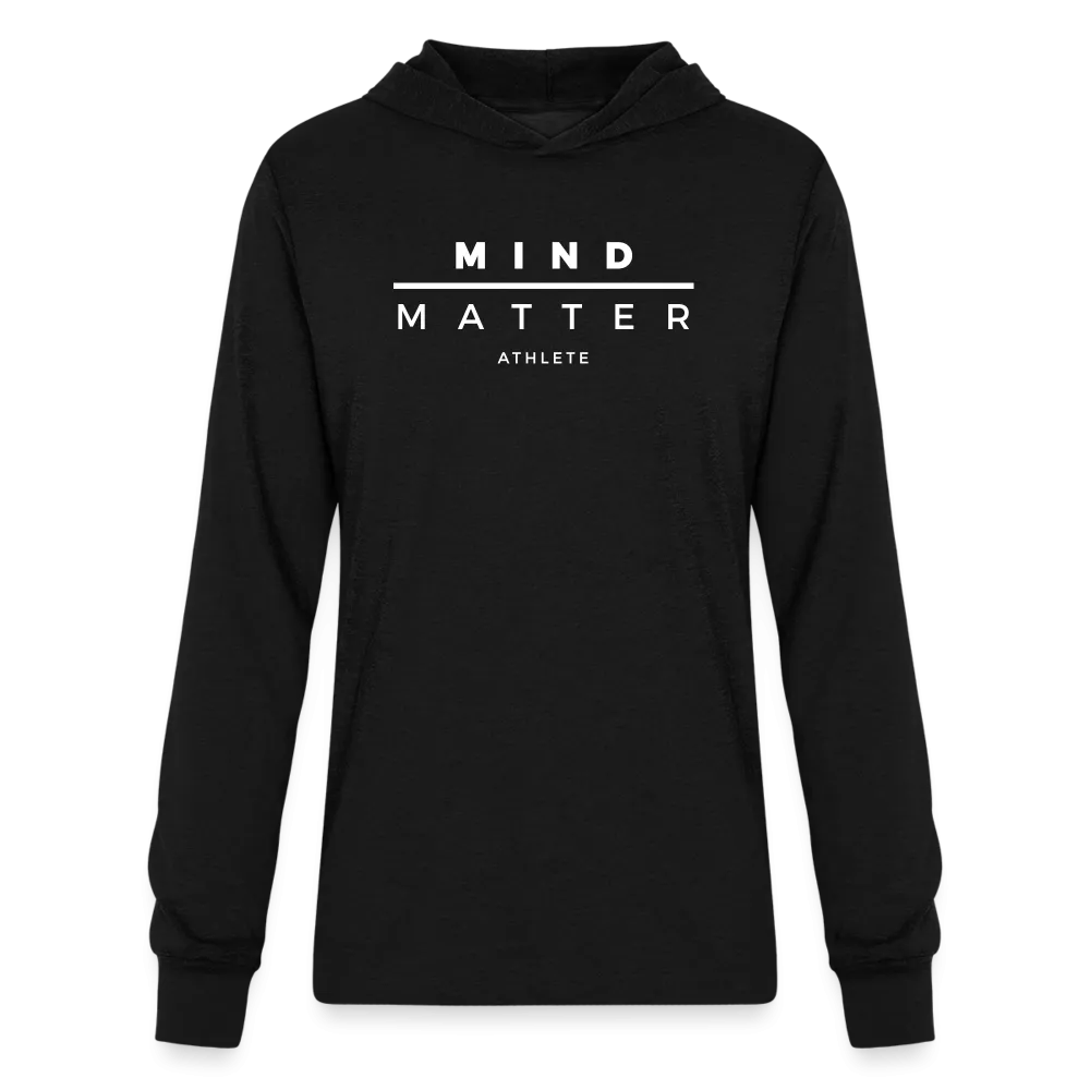 MM Athlete White- Unisex Long Sleeve Hoodie Shirt