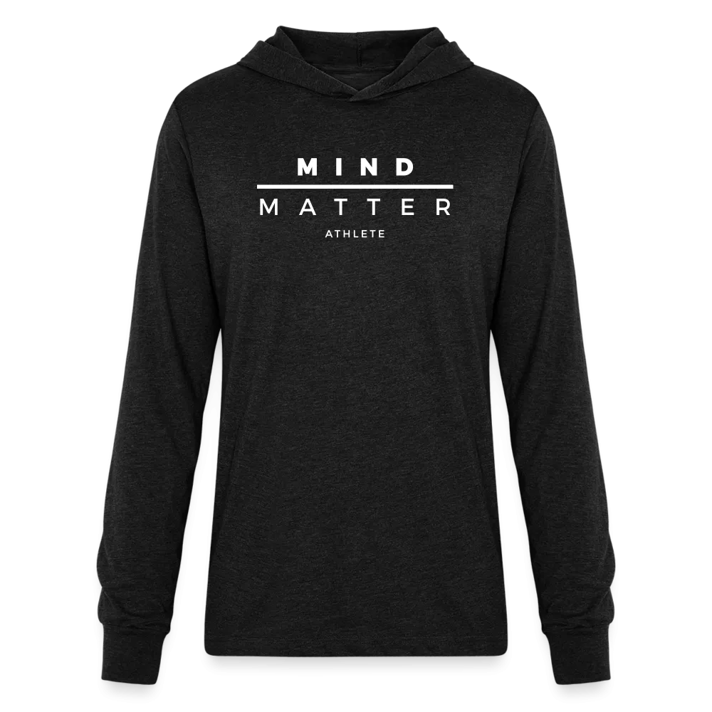 MM Athlete White- Unisex Long Sleeve Hoodie Shirt