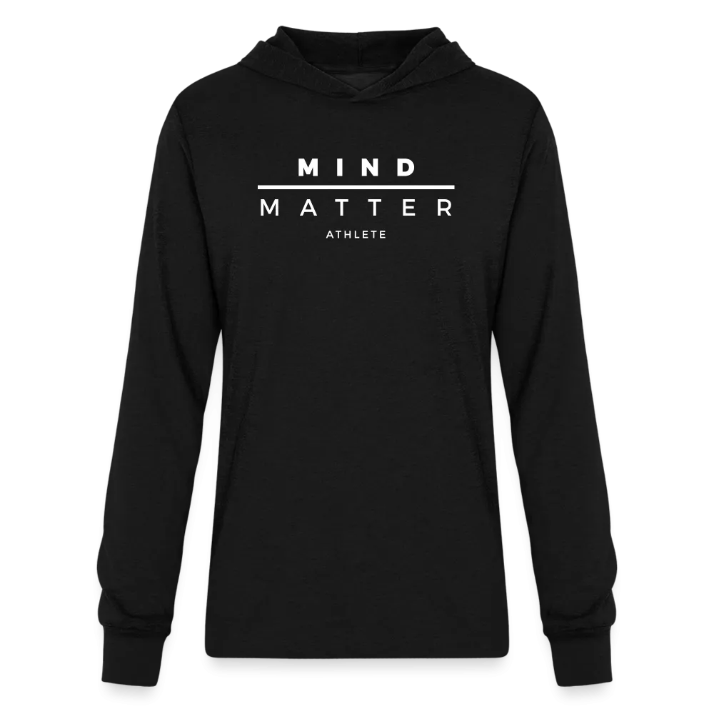 MM Athlete White- Unisex Long Sleeve Hoodie Shirt