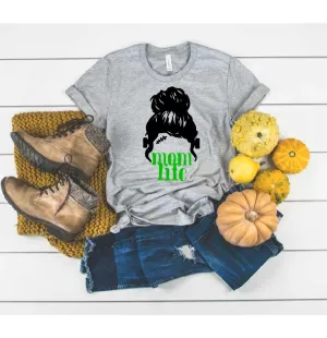 Momlife Frankenstein Shirt | Halloween Shirt | Unisex Shirt