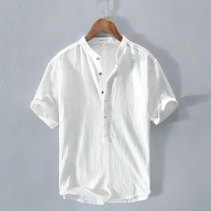 Morgan – new short-sleeved linen shirt for men